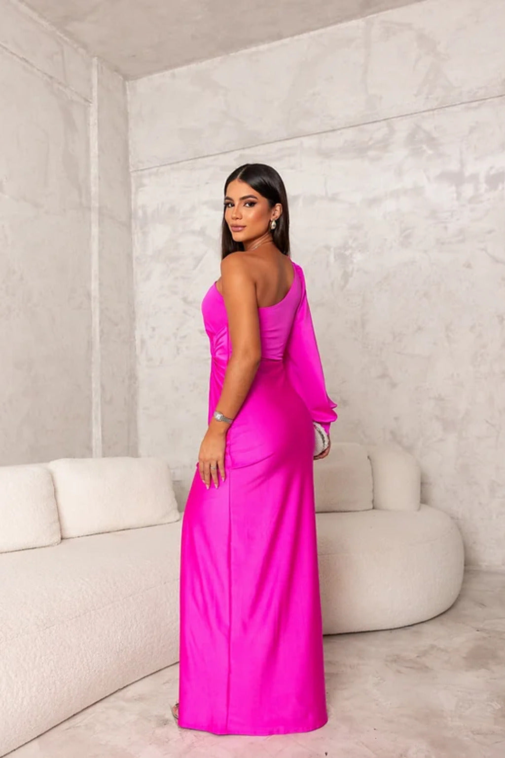 LB | Elegancka sukienka maxi