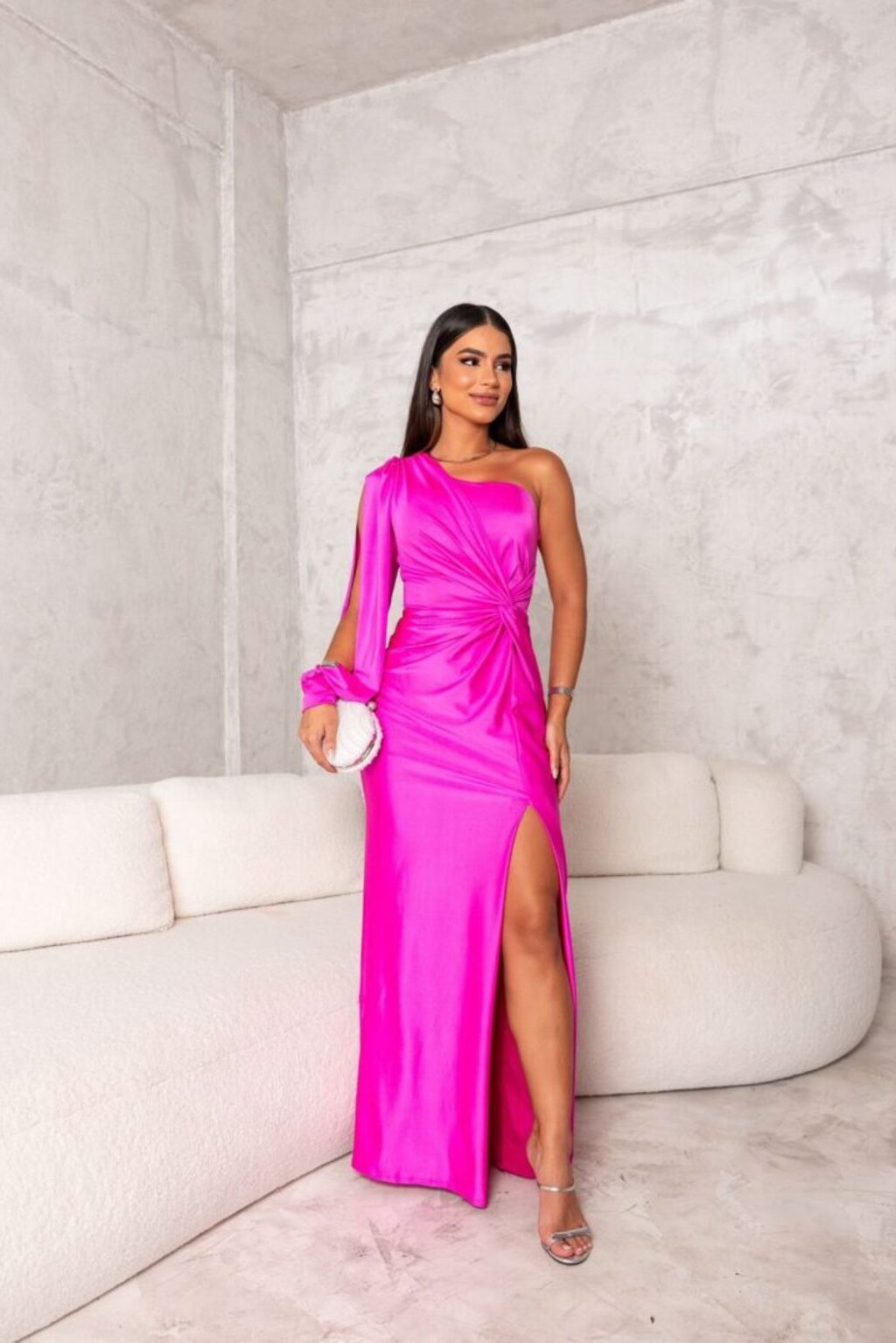 LB | Elegancka sukienka maxi