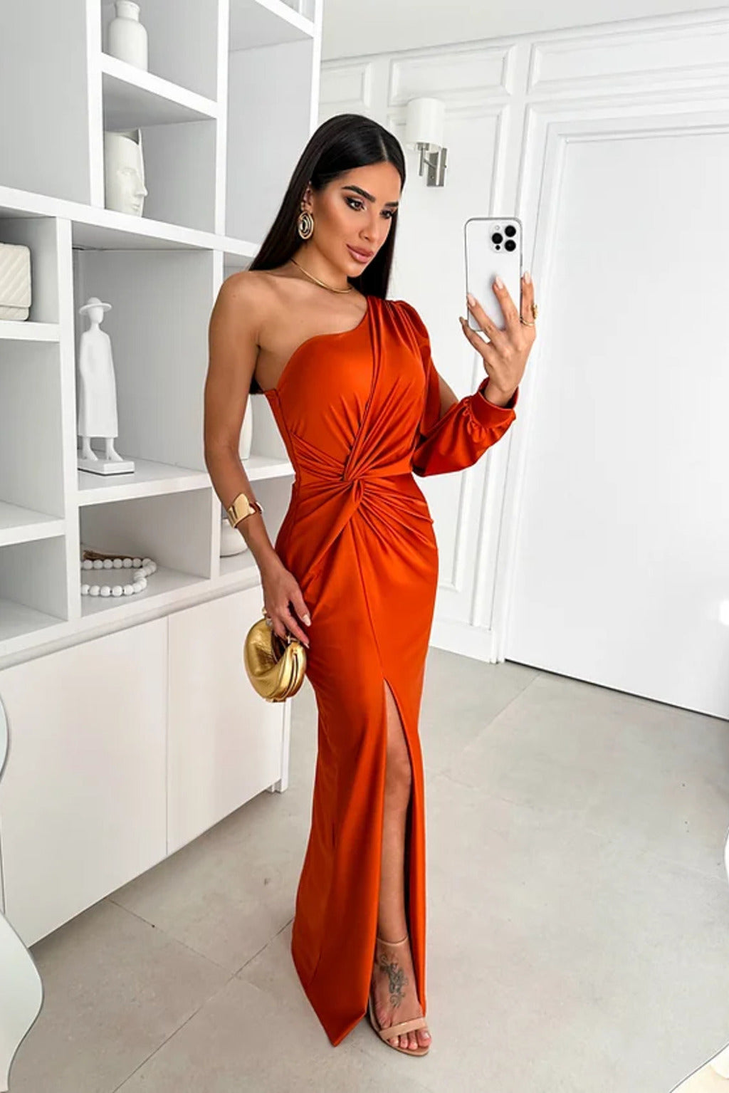 LB | Elegancka sukienka maxi