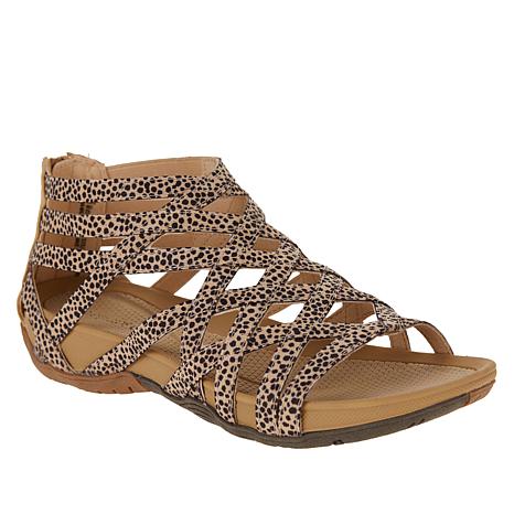 LB | Sandały slingback z paskiem