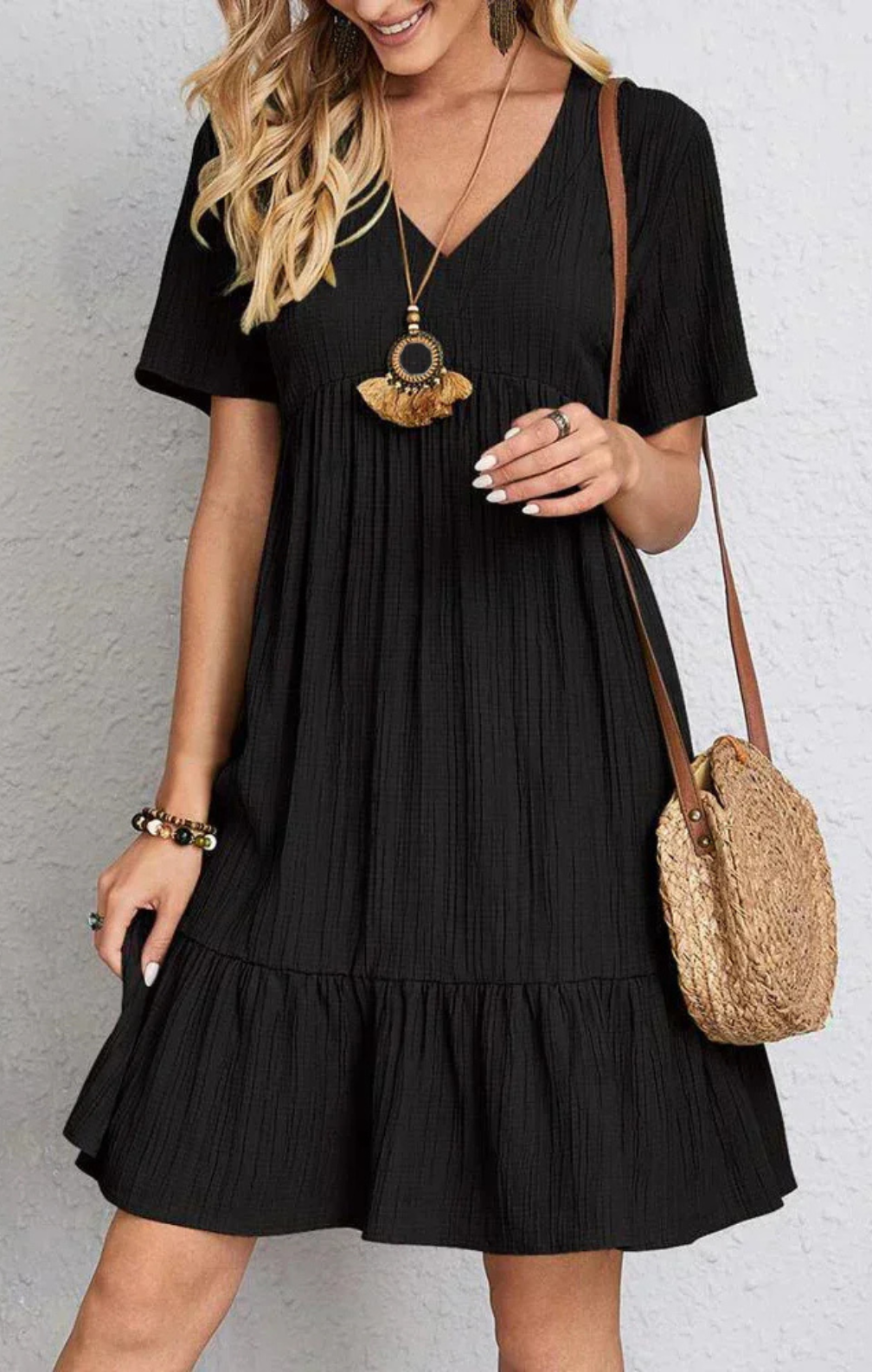 LB | Mareike Boho mini sukienka