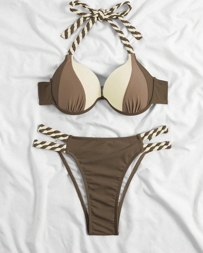 LB | Modne i stylowe 2-kolorowe bikini
