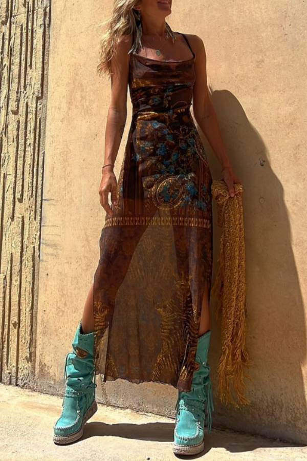 LB | Sukienka maxi Sunset Sienna
