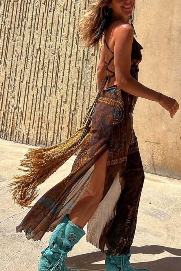 LB | Sukienka maxi Sunset Sienna