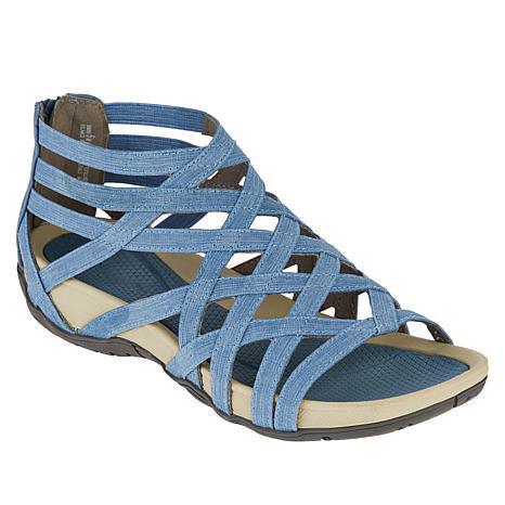 LB | Sandały slingback z paskiem