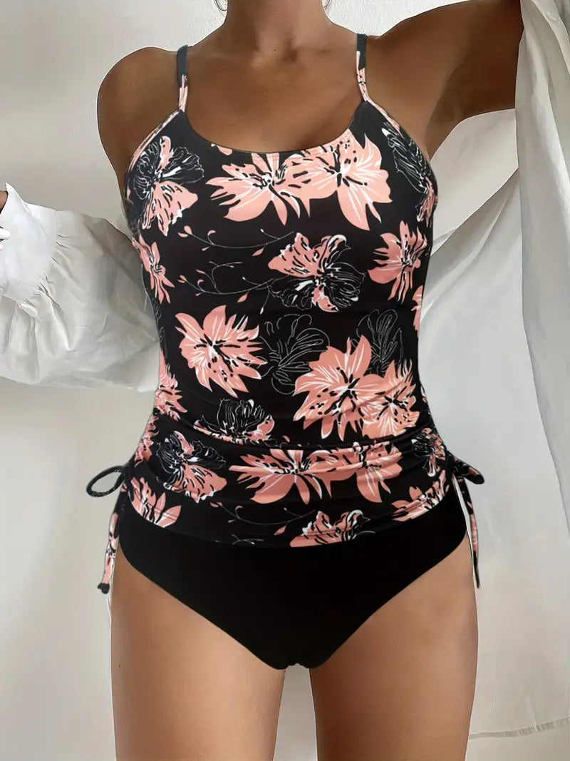 LB | Stylowe bikini z kwiatowym wzorem