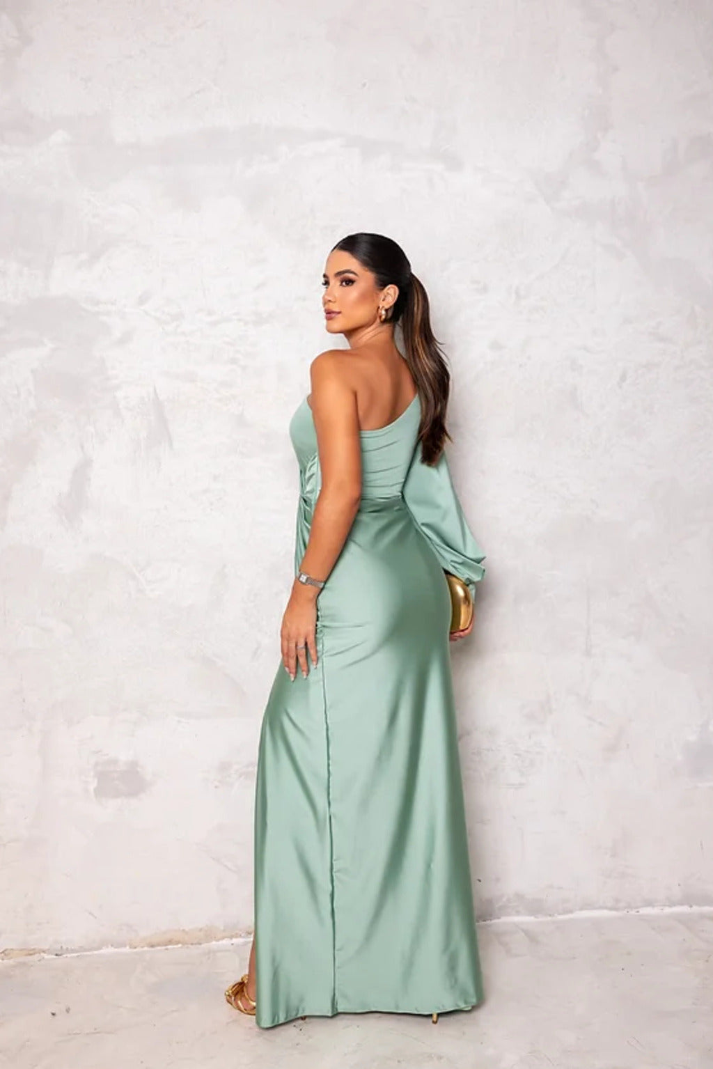 LB | Elegancka sukienka maxi