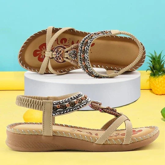 LB | SANDAŁY RETRO W STYLU BOHEMY