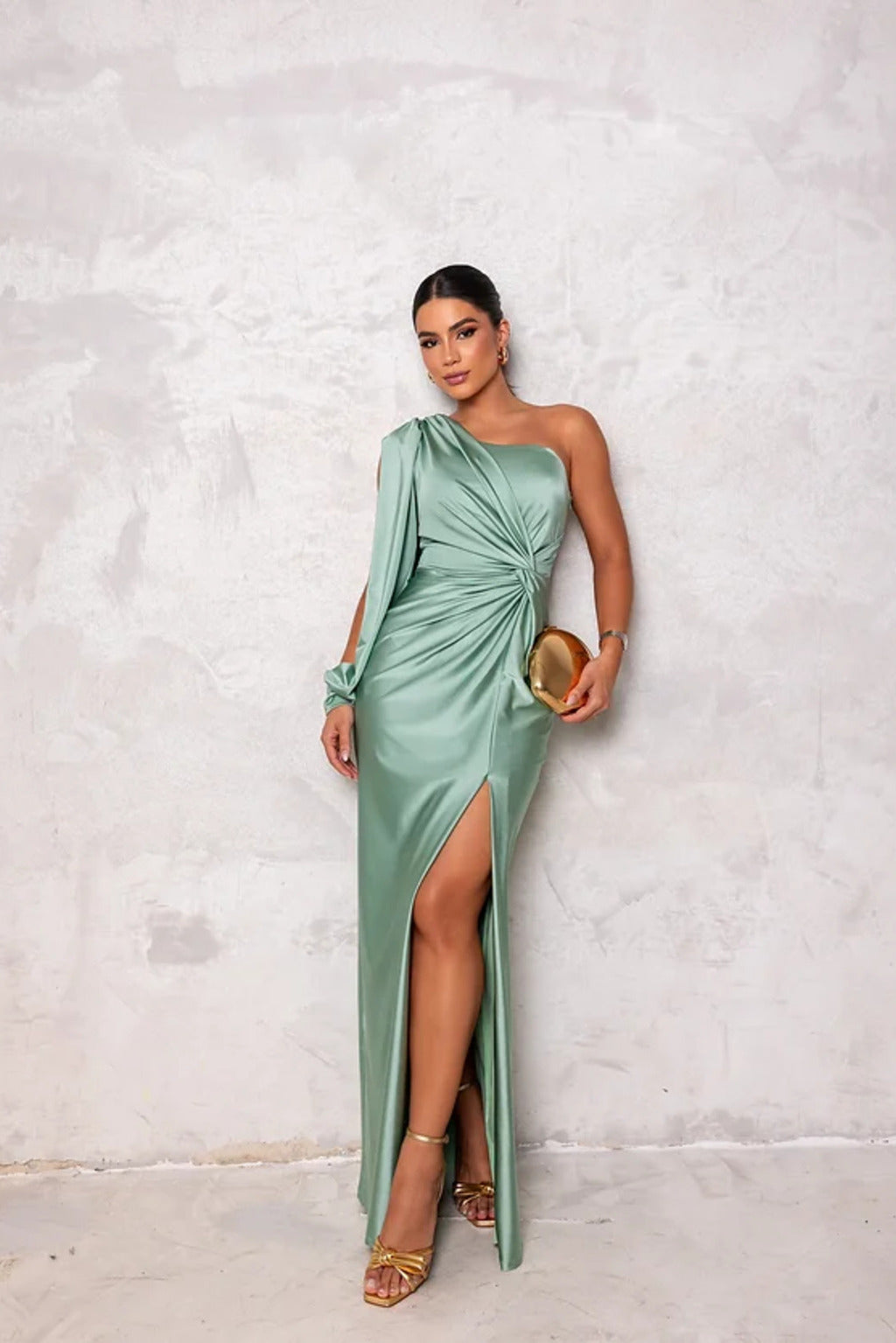 LB | Elegancka sukienka maxi