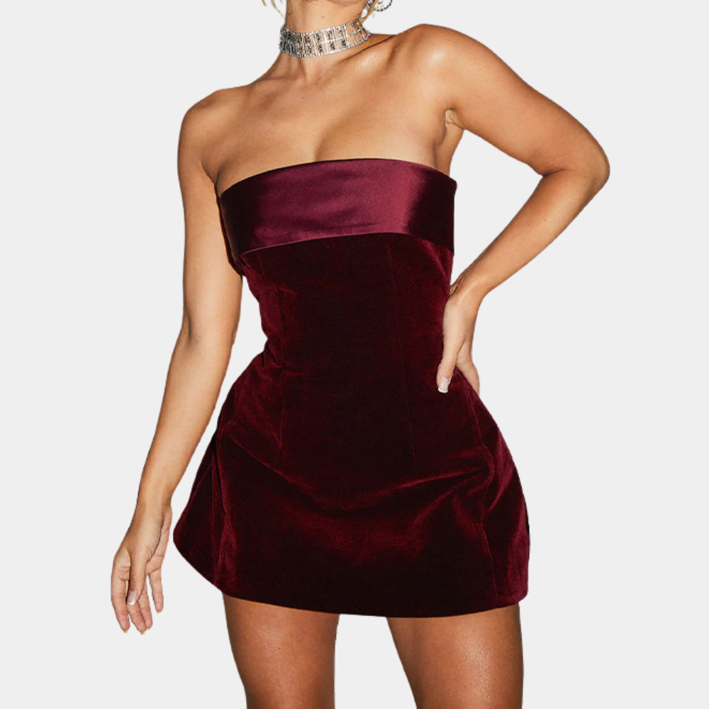 LB | Elegancka letnia mini sukienka dla kobiet