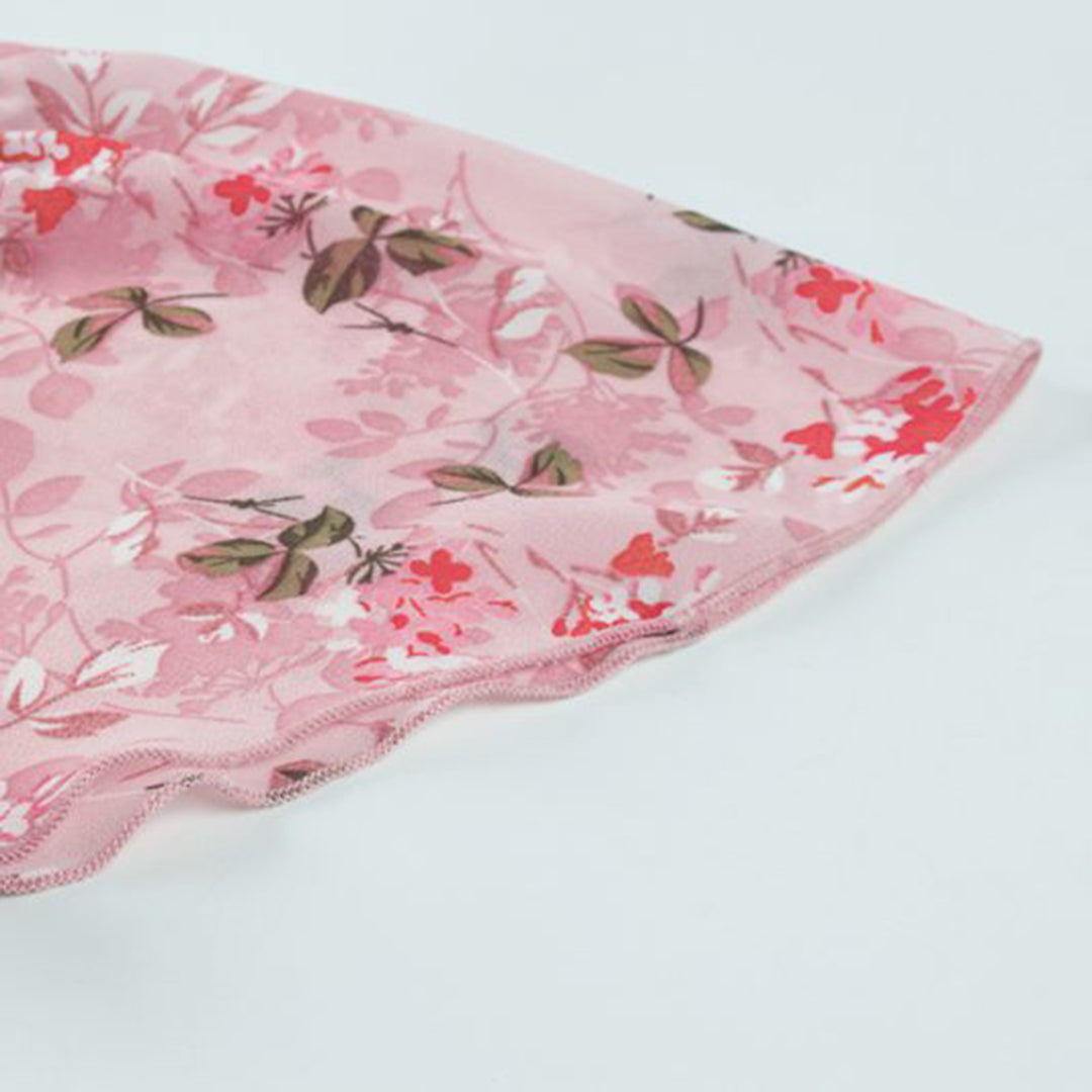 LB | Letnia sukienka mini w kwiaty