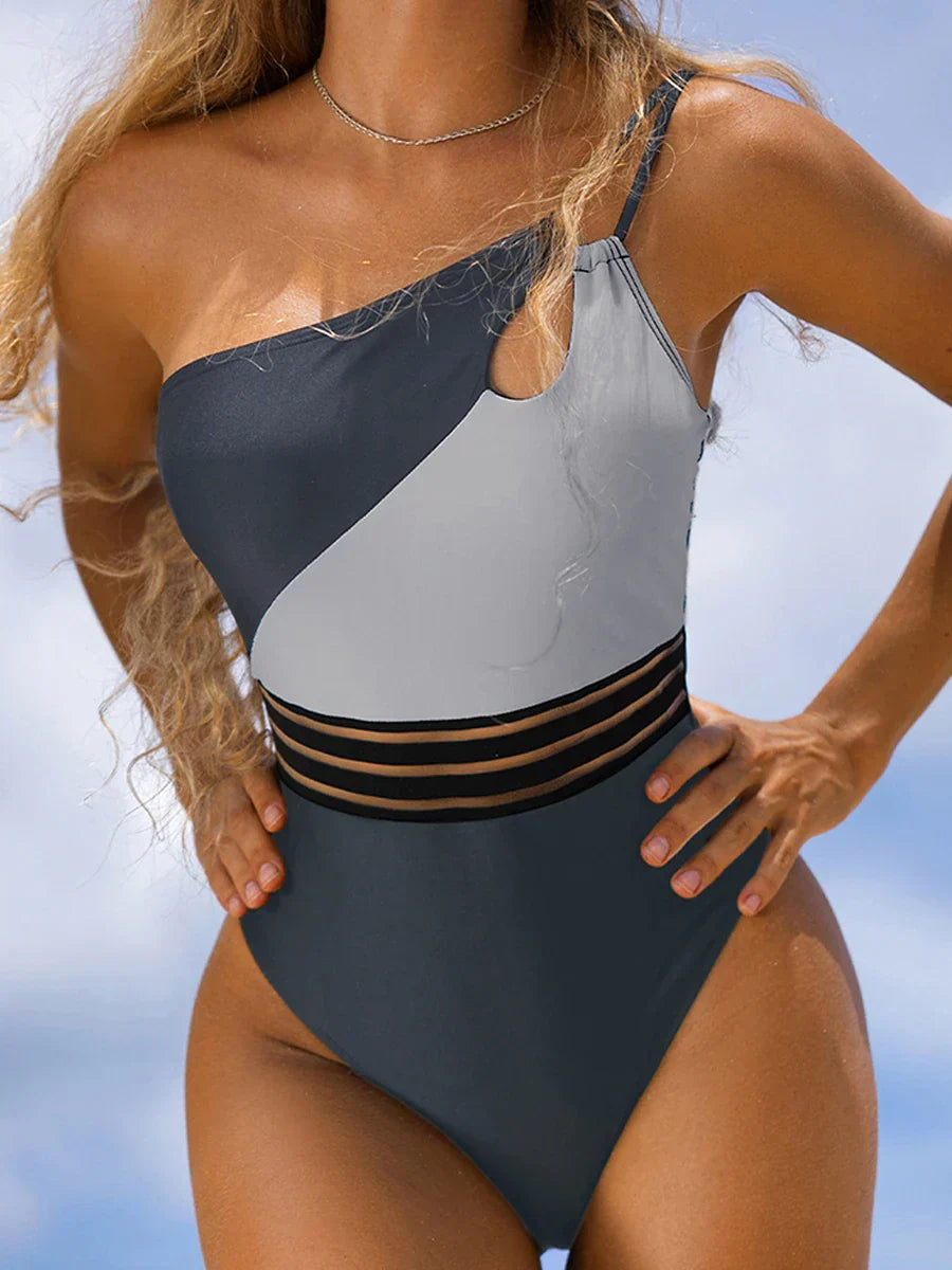 LB | Bikini kostium kąpielowy dla kobiet tkanina panel patchwork ciało