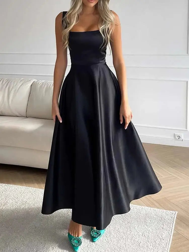 LB | Elegancka sukienka midi