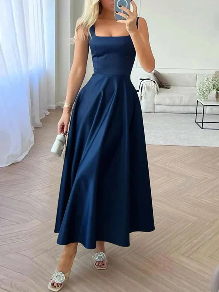 LB | Elegancka sukienka midi