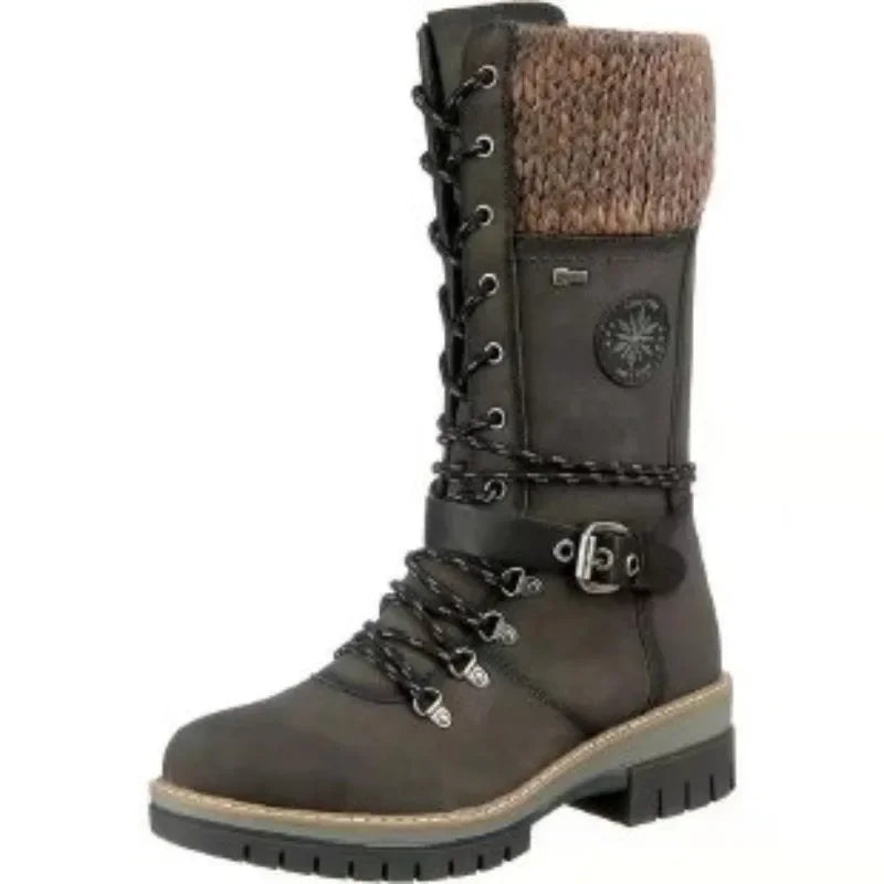 LB | Sznurowane buty w stylu bojowym