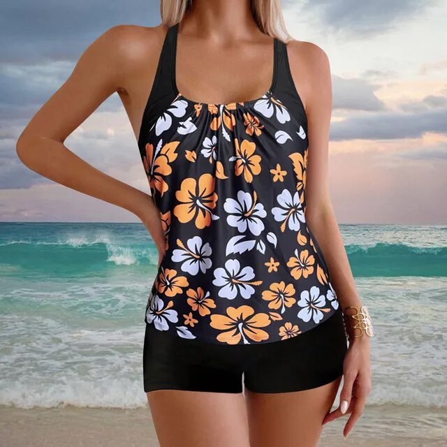 LB | Stylowy i modny kostium kąpielowy tankini