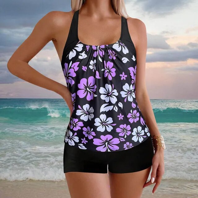 LB | Stylowy i modny kostium kąpielowy tankini