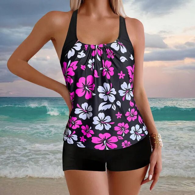LB | Stylowy i modny kostium kąpielowy tankini