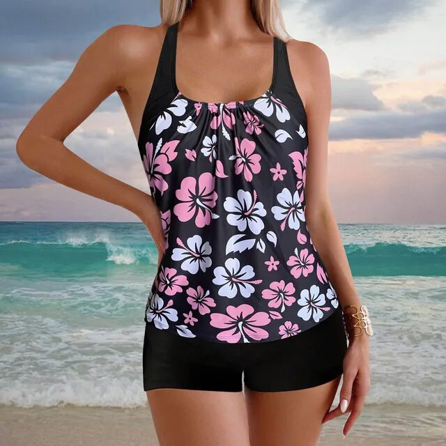 LB | Stylowy i modny kostium kąpielowy tankini