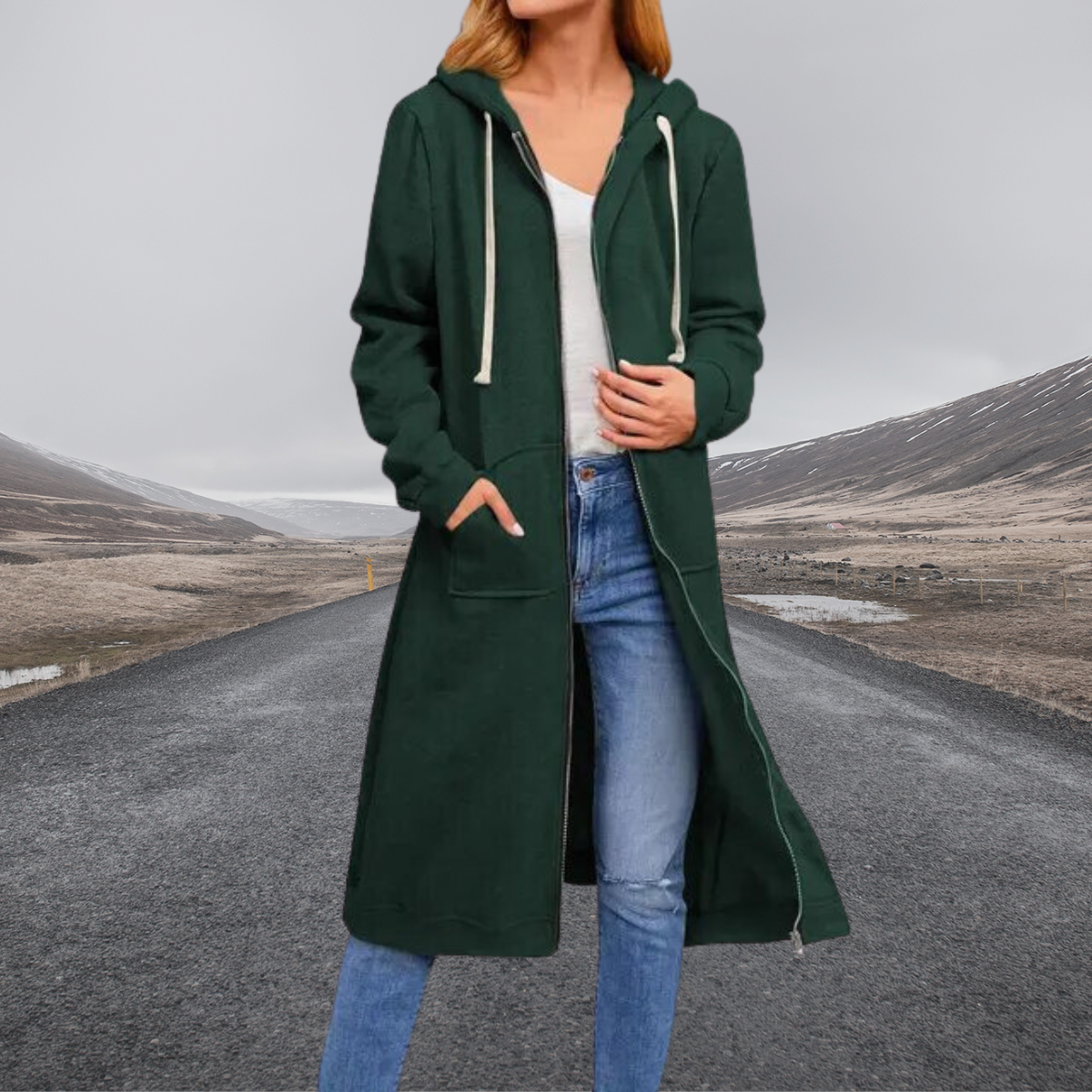 LB | Modna i elegancka kurtka zimowa