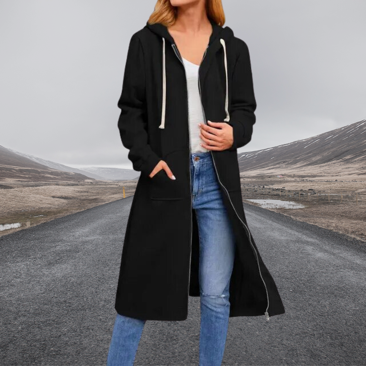 LB | Modna i elegancka kurtka zimowa