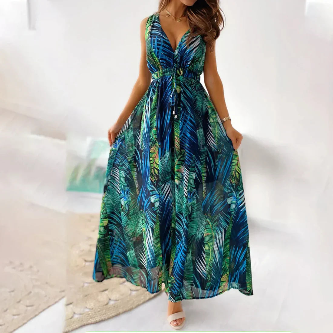 LB | Elegancka i stylowa sukienka midi