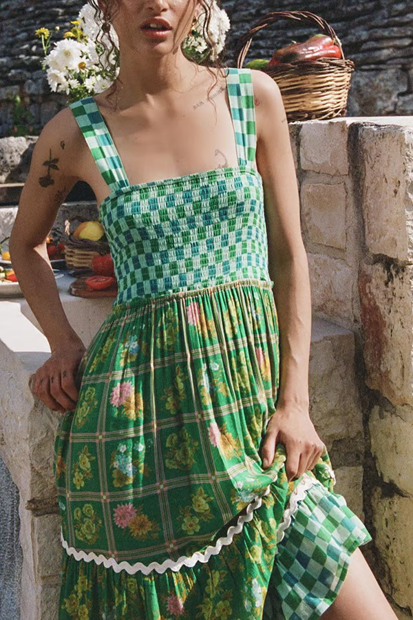 LB | Sunshine Dreams Boho Maxi Dress