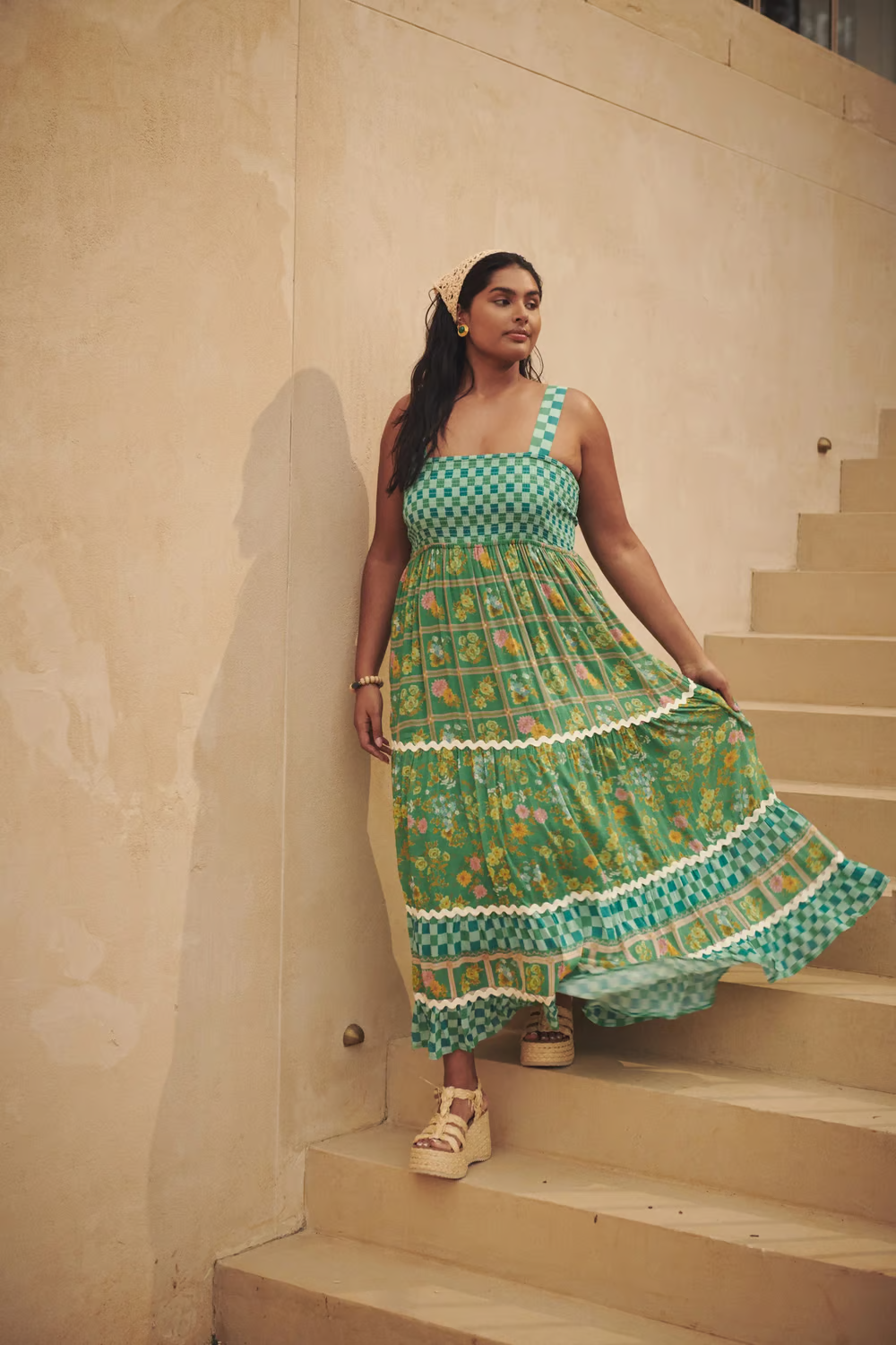 LB | Sunshine Dreams Boho Maxi Dress
