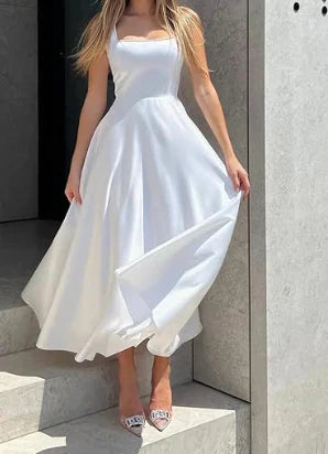 LB | Elegancka sukienka midi