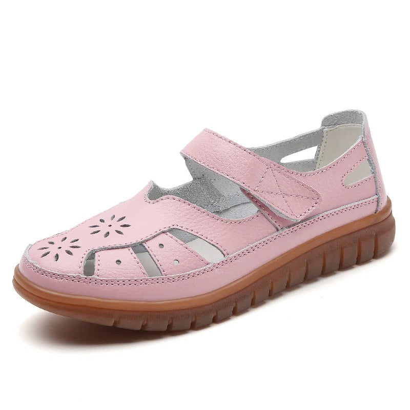 AS | Casualowe buty z kwiatowym perforowanym wzorem