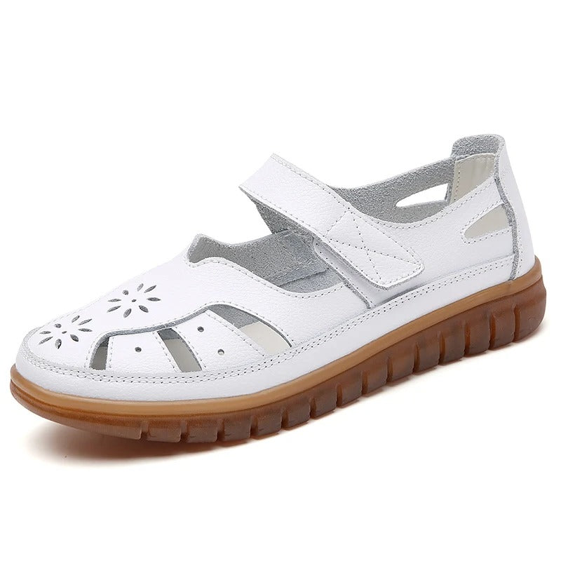 AS | Casualowe buty z kwiatowym perforowanym wzorem