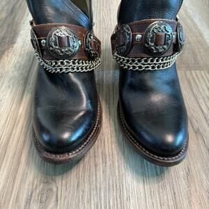 AS | Chunky Mid Heel Vintage Shoes