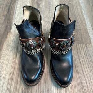 AS | Chunky Mid Heel Vintage Shoes