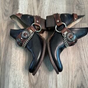 AS | Chunky Mid Heel Vintage Shoes