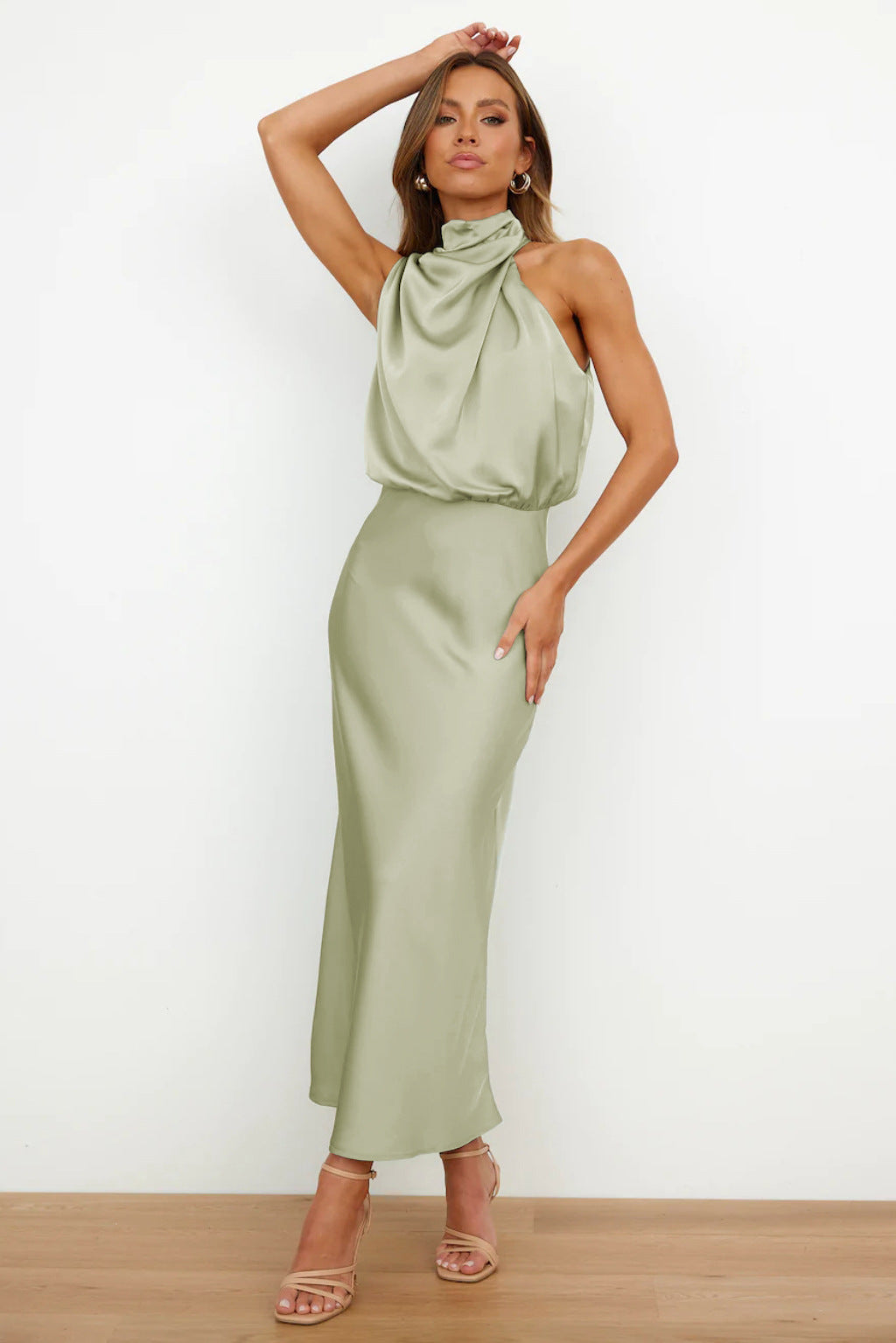 LB | Elegancka sukienka maxi