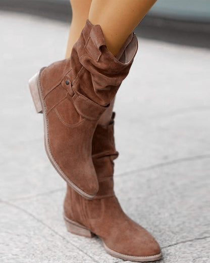 LB | Modne buty na niskim obcasie