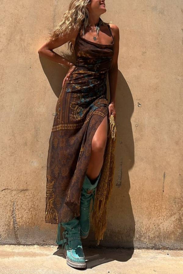 LB | Sukienka maxi Sunset Sienna