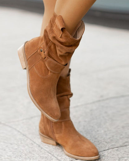 LB | Modne buty na niskim obcasie