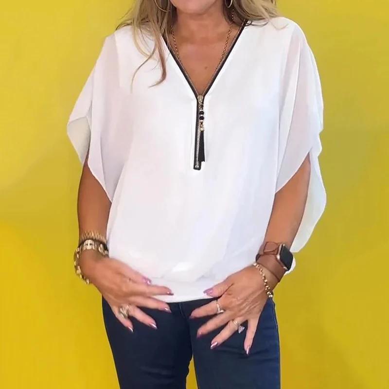 LB | Swobodna i luźna bluza ogólna