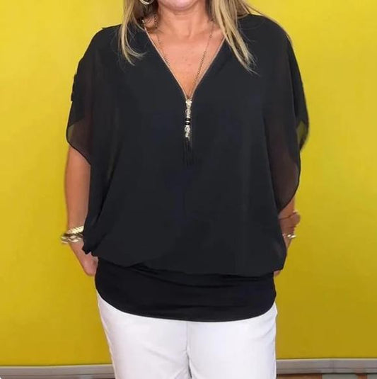 LB | Swobodna i luźna bluza ogólna