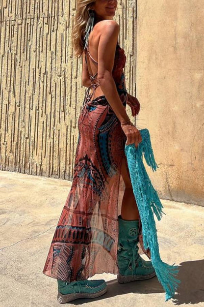 LB | Sukienka maxi Sunset Sienna