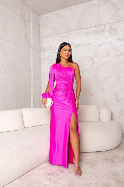 LB | Elegancka sukienka maxi