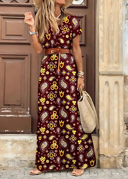 LB | Maxi Dress Bohemian Elegancka