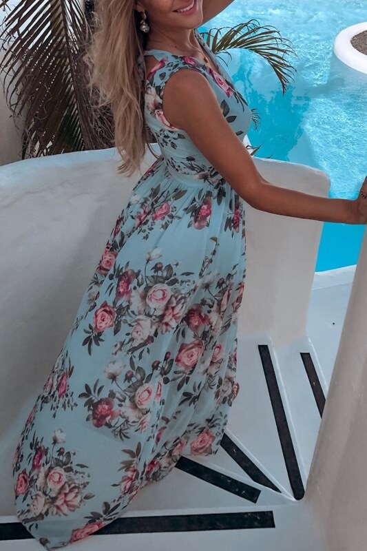LB | Rozkloszowana sukienka maxi Sweet escape