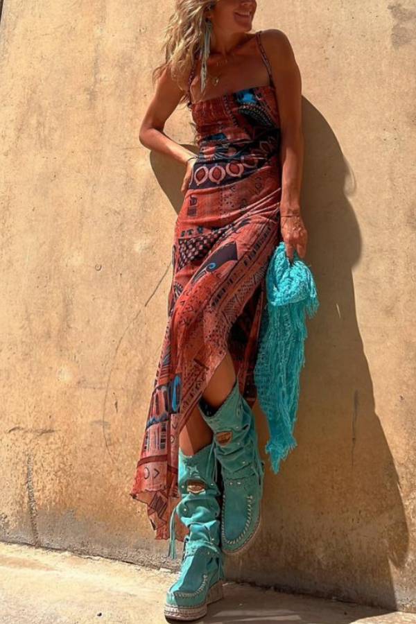 LB | Sukienka maxi Sunset Sienna
