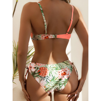 LB | Oszałamiające bikini z kwiatowym wzorem