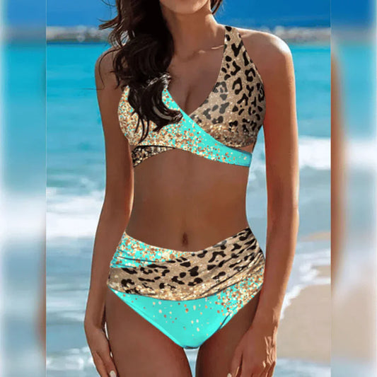 LB | Bikini z nadrukiem w panterkę