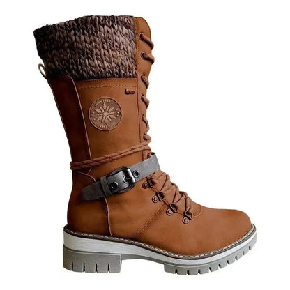 LB | Sznurowane buty w stylu bojowym
