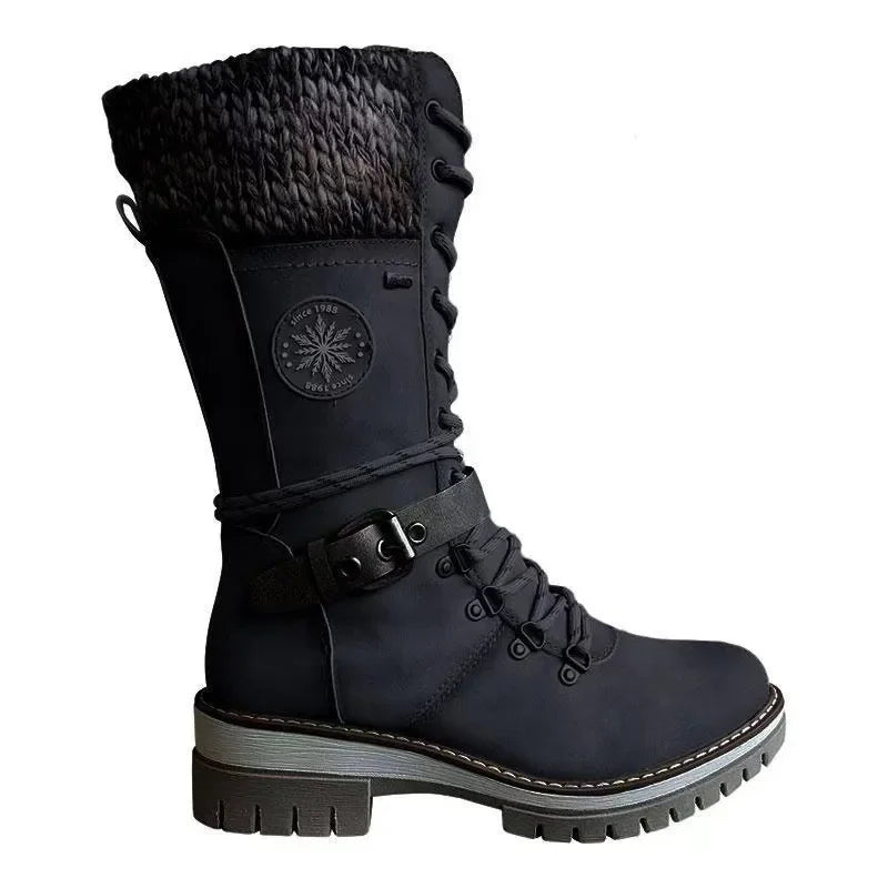 LB | Sznurowane buty w stylu bojowym