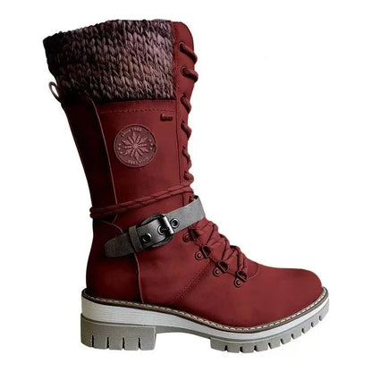 LB | Sznurowane buty w stylu bojowym